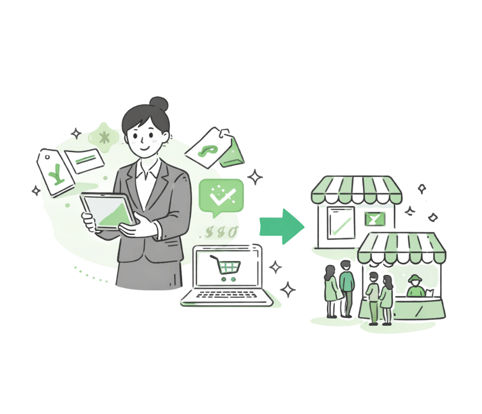 「価値をつなぐ」委託販売